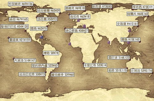 大航海时代ol地图