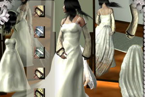 婚纱3d游戏,3D游戏中的浪漫演绎