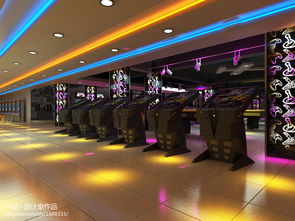 游戏厅效果图,揭秘未来游戏厅效果图