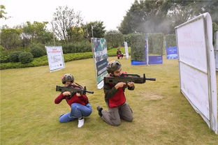 公园打枪游戏,体验真实射击的欢乐时光