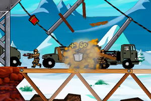 小游戏炸桥,紧张刺激的桥梁破坏游戏体验
